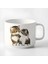 Duble Türk Kahvesi Fincanı Espresso Dost Yaramaz Yavru Kedi 180 ml 1