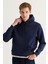 2'li Paket Standart Fit Normal Kesim Kapüşonlu Kanguru Cepli Sweatshirt 2