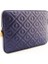 Unisex Lacivert Kapitone Mac Book Air Pro 14 Inç Bilgisayar Notebook Kılıfı 3