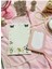 2'li Tutkallı A5-A6 Notepad Defter Seti Coquette Cottagecore Kareli 1