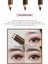 Yumuşak Dokuda Pürüzsüz Görünüm Sunan Kaş Kalemi PERIPERA Speedy Eyebrow Wood Pencil (1 Black Brown) 4