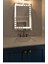 110X70 cm Beyaz LED Dekoratif Banyo Aynası 2