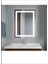 60X45 cm Beyaz LED Dekoratif Banyo Aynası 3