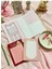 3'lü Tutkallı A4-A6-A6 Notepad Planner Defter Seti Coquette 1