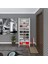 Kenzlife Ayakkabılık Ayakkabı Dolabı Kilitli Be Real Byz 180*70*32 Kapaklı Arkalıklı Ofis Dolabı Iki Bölme 1