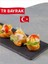 15 Cm, 10 Adet - Türk Bayrağı Bayrak Kürdan 2