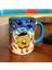 Sünger Bob Tasarım Hediyelik Kupa Bardak-Doğum Günü Hediyesi-Karakter Yazılı Kupa 1