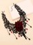 Güz Gotik Chokers Siyah Boncuklu Çiçekler Dantel Boyun Kolye[09] 3