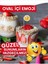 10 Cm, 100 Adet - Lezzetli Sunumlara Özel Oval Içi Emoji Bayrak Kürdan 2