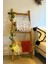 Masif Ahşap Dekoratif Merdiven, Banyo, Balkon, Bahçe, Mutfak Düzenleyici, Havluluk Askılık 127 1
