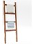 Masif Ahşap Dekoratif Merdiven, Banyo, Balkon, Bahçe, Mutfak Düzenleyici, Havluluk Askılık 127 2