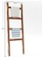 Masif Ahşap Dekoratif Merdiven, Banyo, Balkon, Bahçe, Mutfak Düzenleyici, Havluluk Askılık 127 4