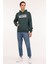 Classic Po-B Yeşil Erkek Sweatshirt 3