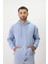 Eskitme Desenli Unisex Hoodie Sweatshirt 1