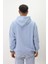 Eskitme Desenli Unisex Hoodie Sweatshirt 2