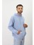Eskitme Desenli Unisex Hoodie Sweatshirt 3