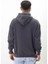 Eskitme Desenli Unisex Hoodie Sweatshirt 2