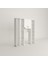 Kenzlife çamaşır makinesi dolabı sinemmegamdf byz 180*156*30 % 100 mdf full mdf banyo kapaklı arkalıklı raflı 3