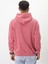 Eskitme Desenli Unisex Hoodie Sweatshirt 2