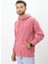 Eskitme Desenli Unisex Hoodie Sweatshirt 3