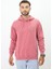 Eskitme Desenli Unisex Hoodie Sweatshirt 4