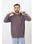 Eskitme Desenli Unisex Hoodie Sweatshirt 1