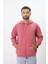 Eskitme Desenli Unisex Fermuarlı Kapüşonlu Sweatshirt 1