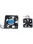 9X9X25 Bilgisayar Fan Motoru 24V 1