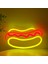 Neon LED Duvar Dekoratif Aydınlatma -Sosisli Hotdog, 30X17CM- 2