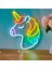 Neon LED Duvar Dekoratif Aydınlatma -Unicorn2, 25X30CM- 1