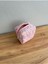 Pembe Minik Çiçekli Makyaj Ped Çantası Minik Boy Ölçüleri 10-10-7cm Astarlıdır Yıkanabilir 3