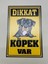 Dikkat Köpek Var 30 x 20 cm Polikarbon 1