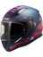 Rapid 2 Xtreet Mat Mavi-Mor Kask 1