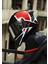 Rapıd 2 Race Grıd Mat Beyaz-Kırmızı Kask 1