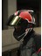 Rapıd 2 Race Grıd Mat Beyaz-Kırmızı Kask 5