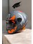 Draken Pumpkın B4 Fluor Matt Orange. ''2 Vizörlü'' + ''sticker'' Mat Motosiklet Kapalı Kask 1
