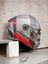 Draken Mp4 Red. ''2 Vizörlü'' + ''sticker'' Hediyeli, Mat Motosiklet Kapalı Kask 3