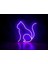 Neon LED Duvar Dekoratif Aydınlatma -Kedi, 25X27CM- 1