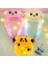 Yeni Sezon Çocuk ve Yetişkin Için Sevimli Hareketli Tavşan Kulaklık 3 Mod LED Işıklı Peluş Bere 2