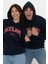 Erkek Logo Baskılı Kapüşonlu Sweatshirt - Circle 2