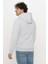 Erkek Logo Baskılı Kapüşonlu Sweatshirt - Circle 6