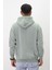 Eskitme Desenli Unisex Hoodie Sweatshirt 3