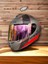 Draken Mp4 Red. ''2 Vizörlü'' + ''sticker'' Hediyeli, Mat Motosiklet Kapalı Kask 2