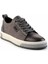 Gri Nubuk Hakiki Deri Erkek Sneaker E01398741701 3