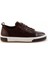 Kahve Nubuk Deri Erkek Sneaker E01398741701 2