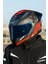 Rapıd 2 Ra Xtreet Mat Siyah-Kırmızı Kask+Spoıler 4
