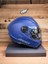 Draken Laci Blue. ''2 Vizörlü'' + ''sticker'' Hediyeli, Mat Motosiklet Kapali Kask 1