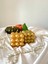 Gold Parlak Bubble 2’Li Set Hediyelik Dekoratif Mum Seti 2