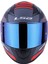 Rapıd 2 Xtreet Mat Siyah-Kırmızı Kask 3
