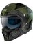 Hunter Sv Onı B2 Matt Gray Çift Vizörlü Çene Çıkabilen Model 2